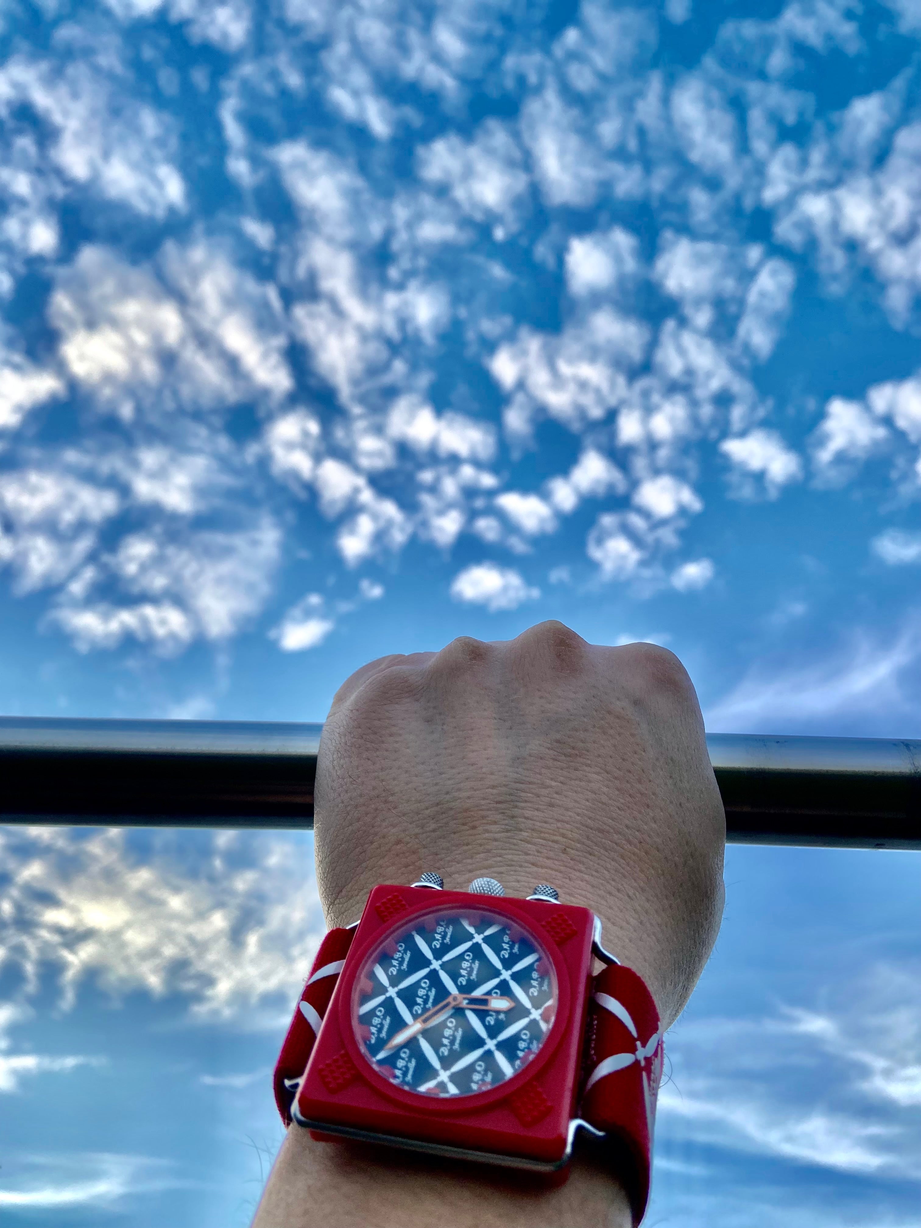 Q-uadrat Unisex Armbanduhr