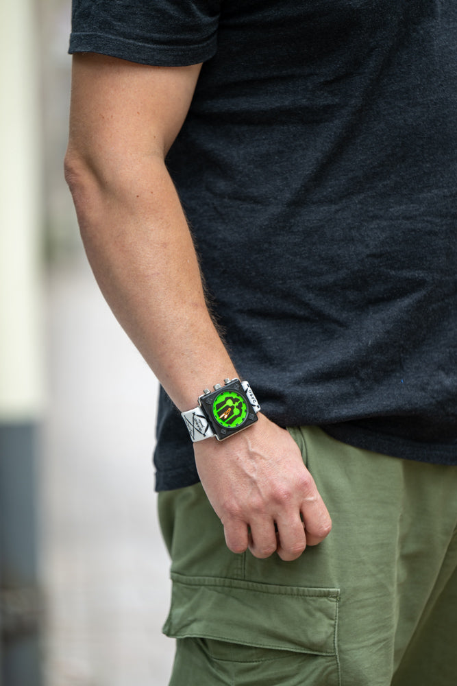 Q-uadrat Unisex Armbanduhr